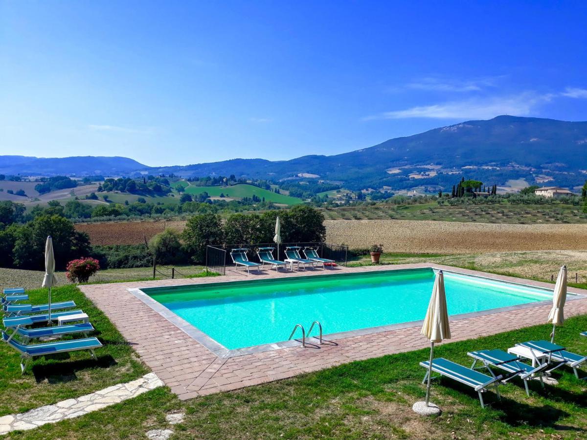 Villa Palazzo Bello Con Piscina E Ac - Cetona Buitenkant foto