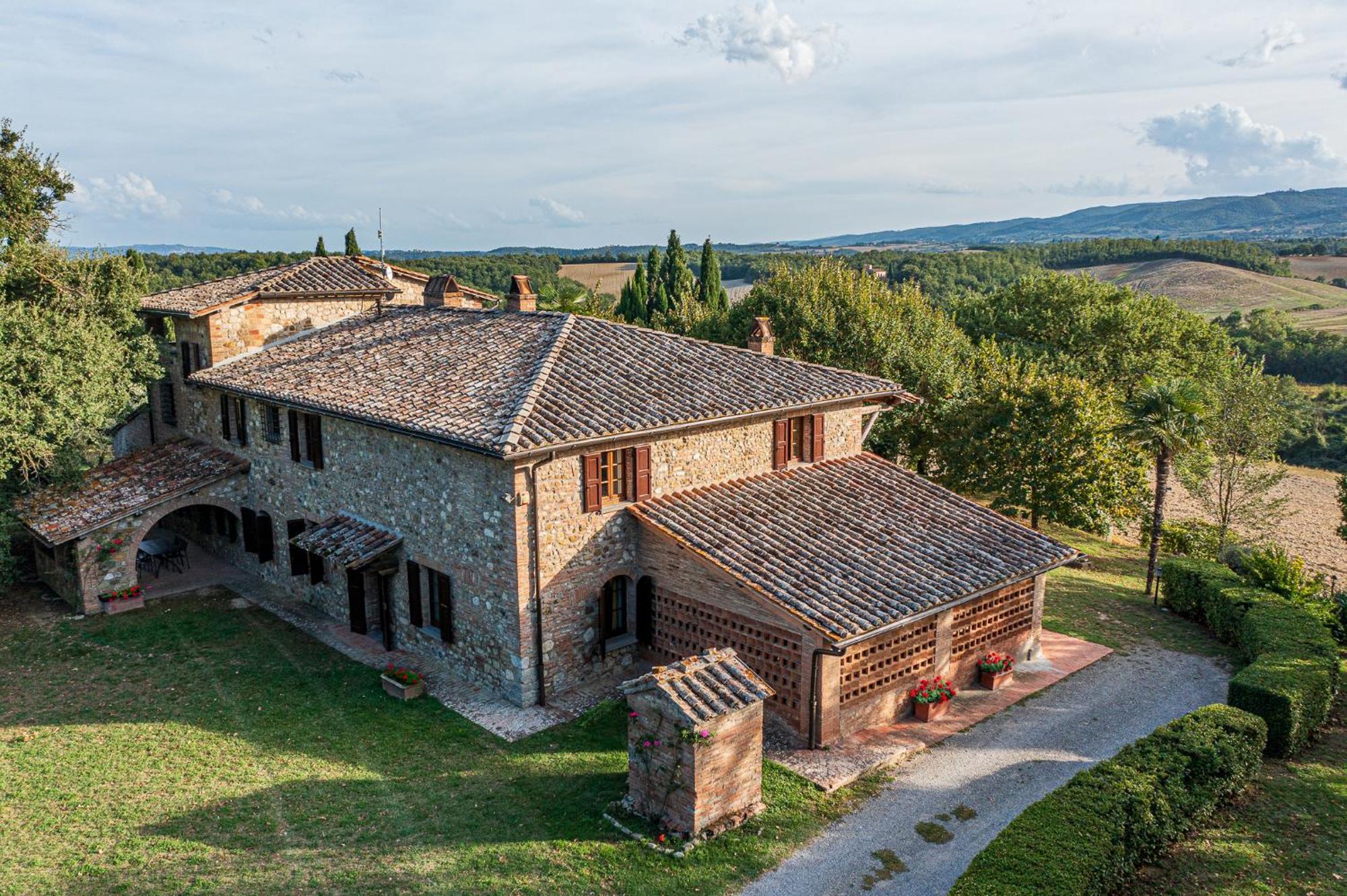 Villa Palazzo Bello Con Piscina E Ac - Cetona Buitenkant foto