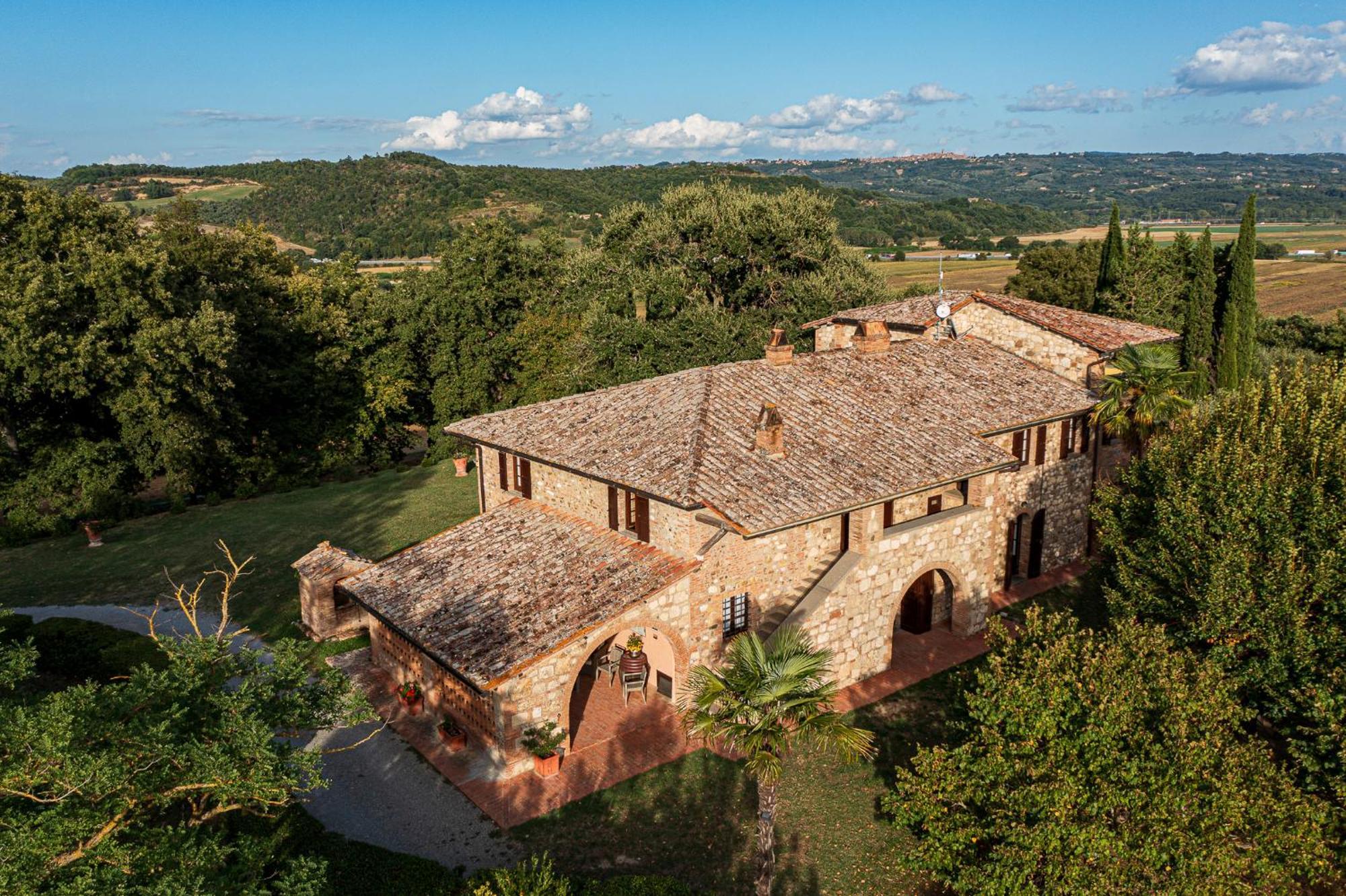 Villa Palazzo Bello Con Piscina E Ac - Cetona Buitenkant foto