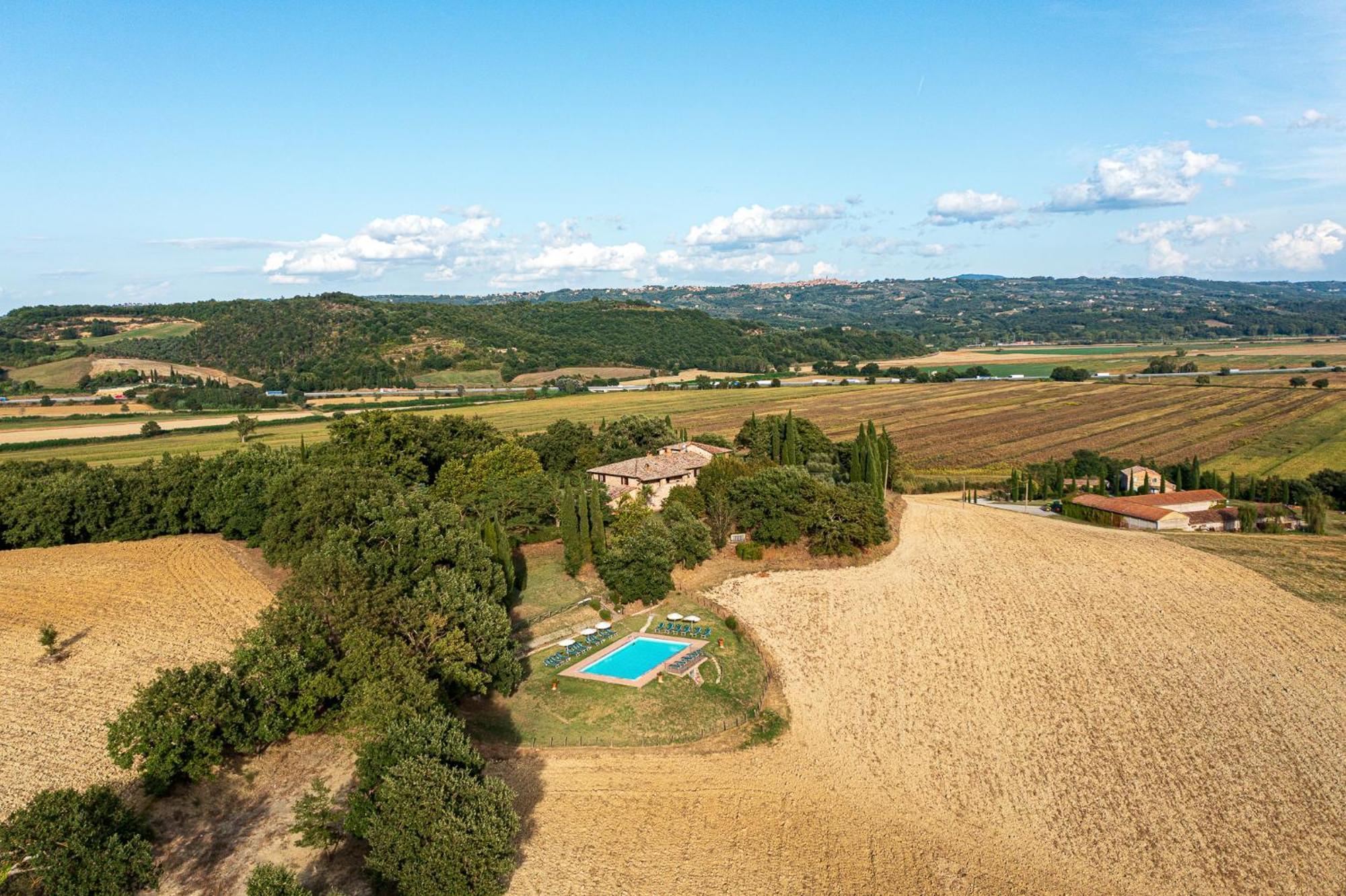 Villa Palazzo Bello Con Piscina E Ac - Cetona Buitenkant foto