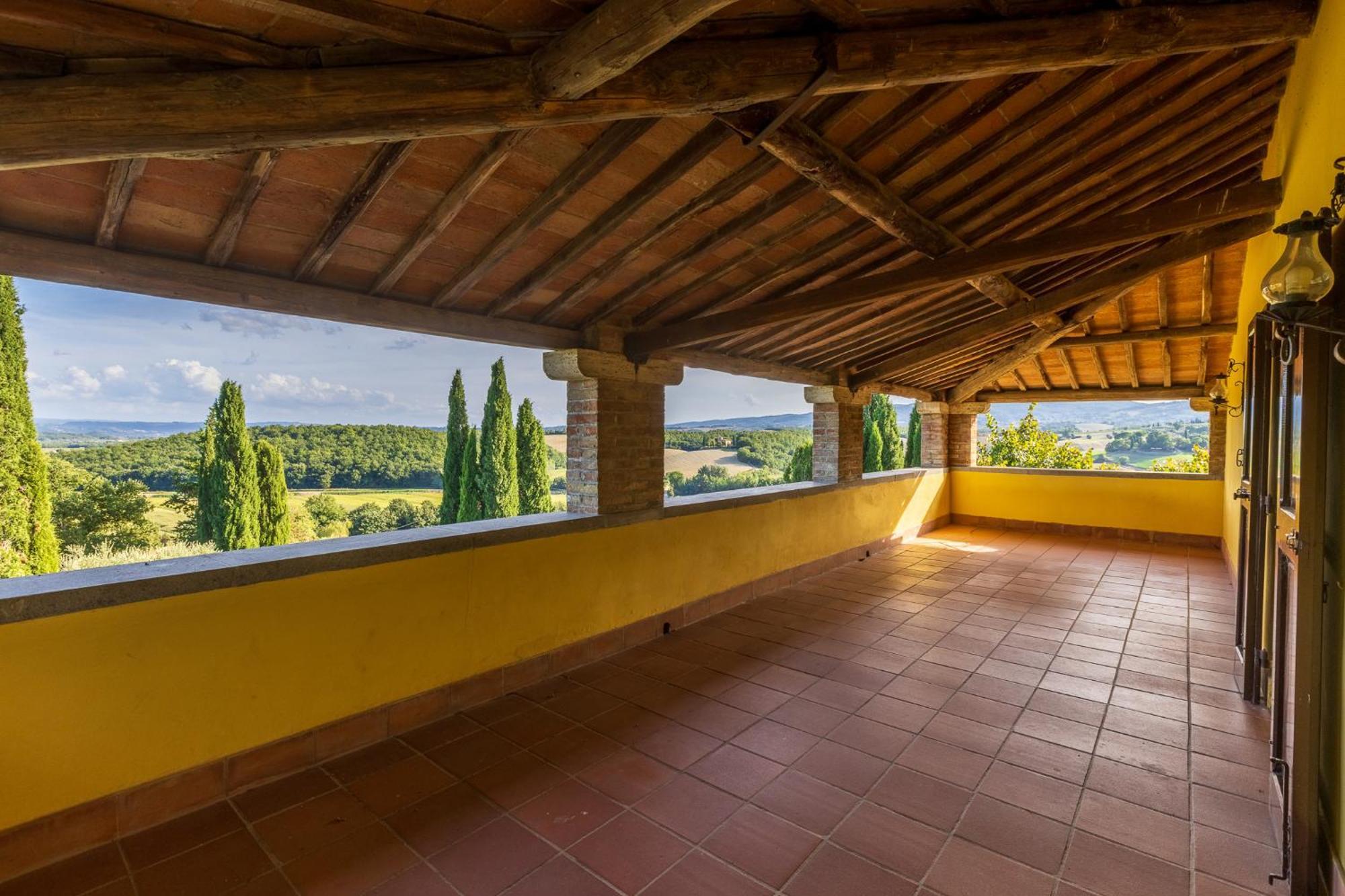 Villa Palazzo Bello Con Piscina E Ac - Cetona Buitenkant foto