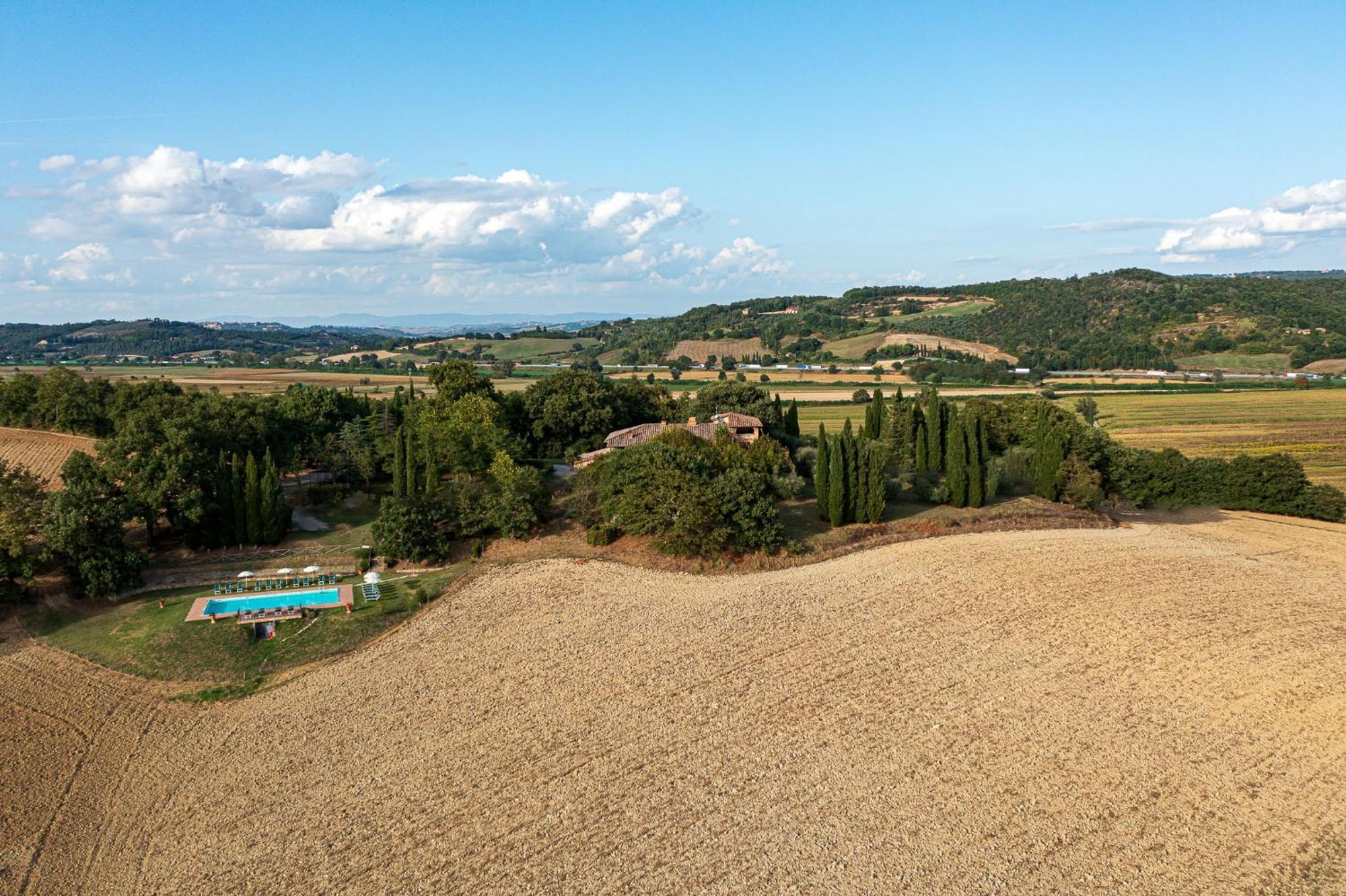 Villa Palazzo Bello Con Piscina E Ac - Cetona Buitenkant foto