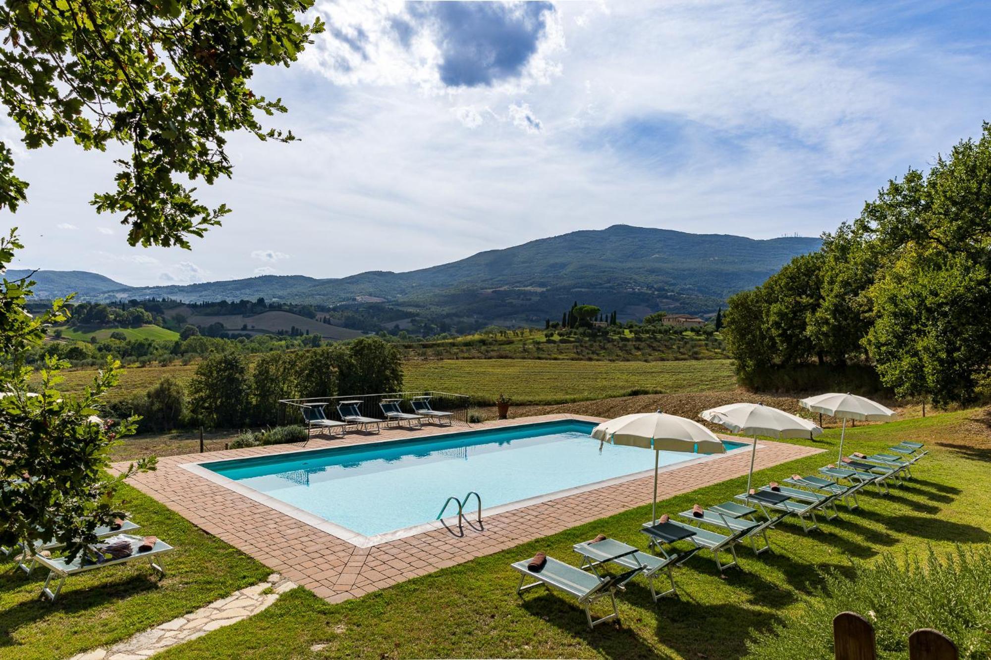 Villa Palazzo Bello Con Piscina E Ac - Cetona Buitenkant foto