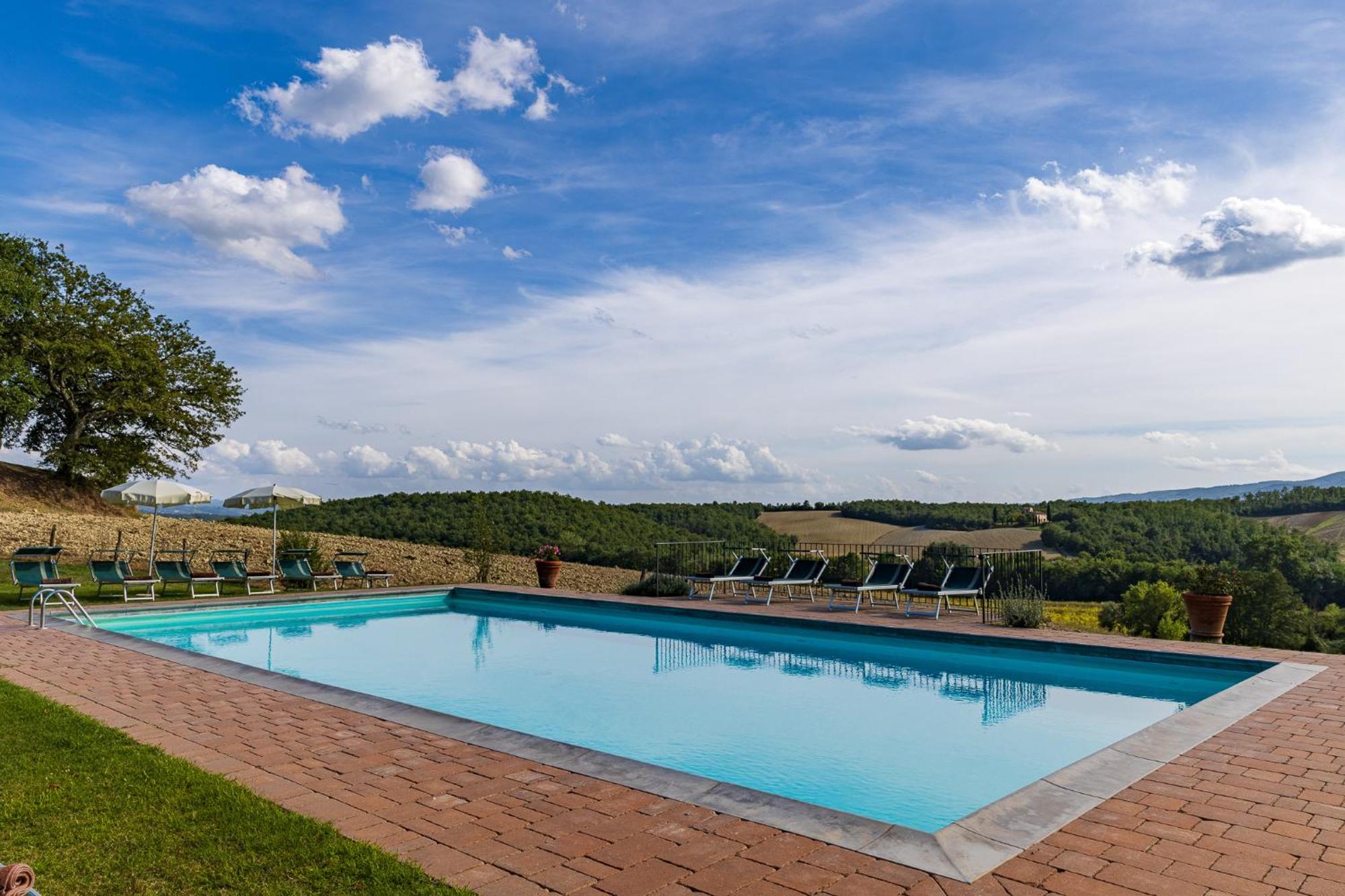 Villa Palazzo Bello Con Piscina E Ac - Cetona Buitenkant foto