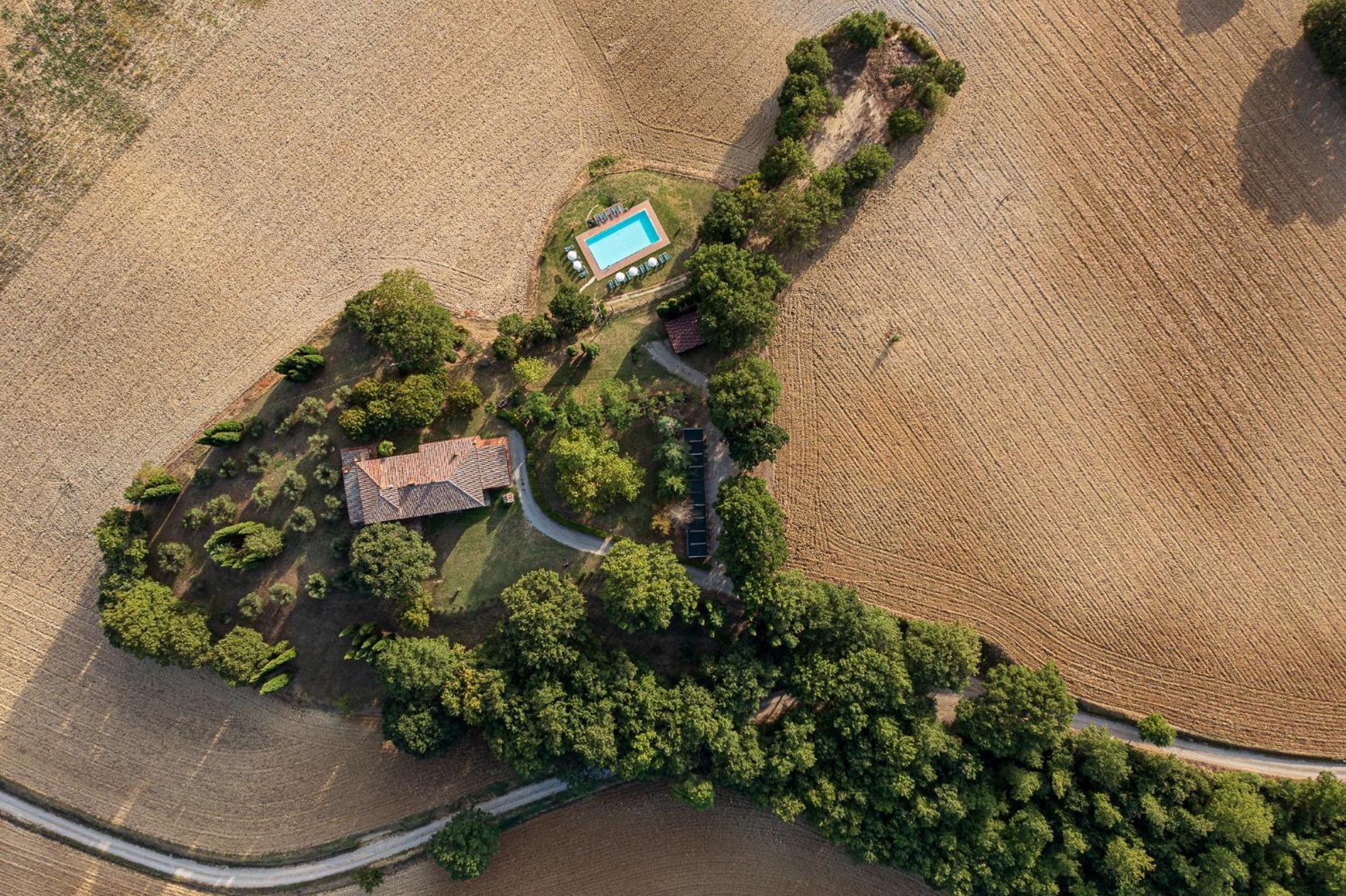 Villa Palazzo Bello Con Piscina E Ac - Cetona Buitenkant foto