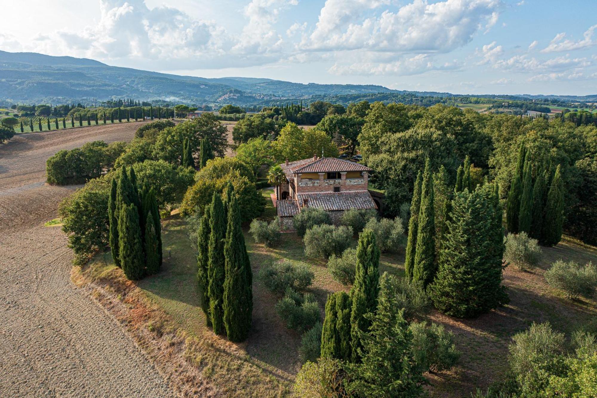 Villa Palazzo Bello Con Piscina E Ac - Cetona Buitenkant foto